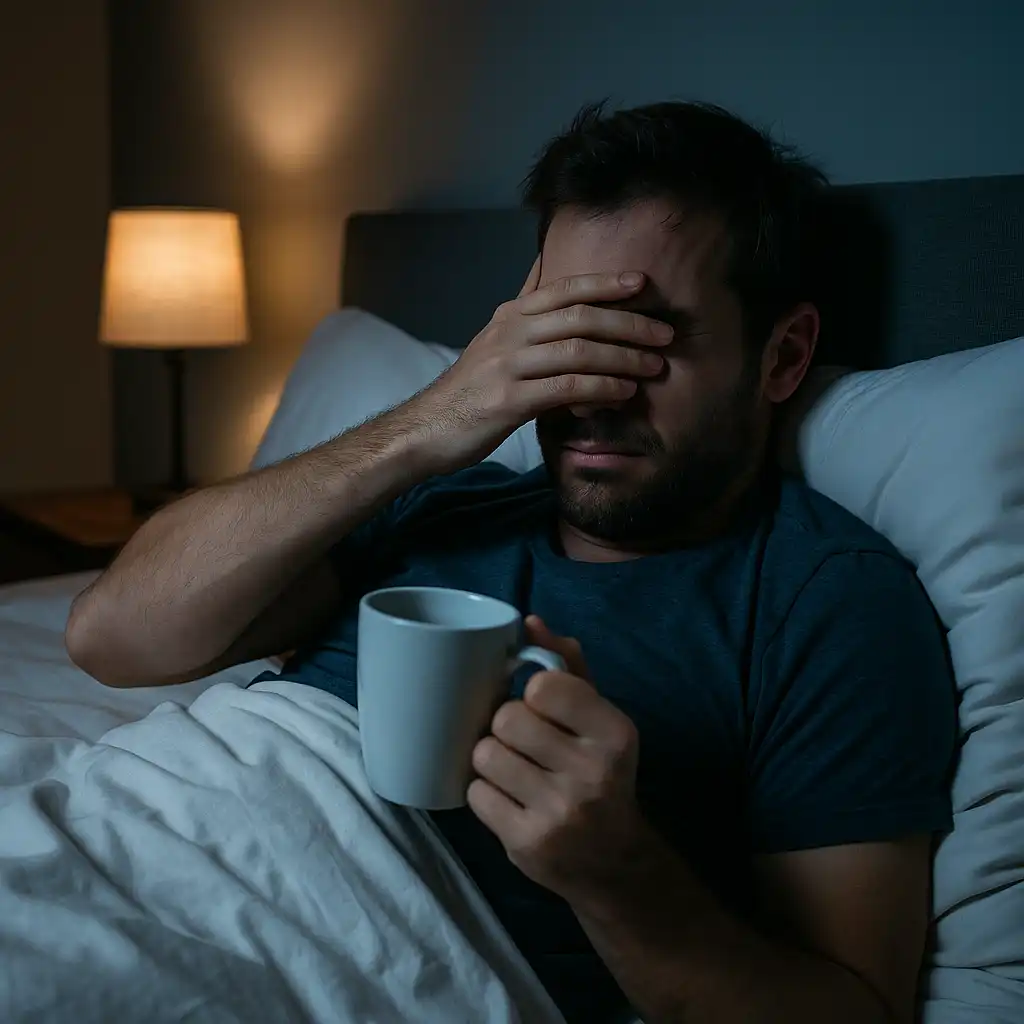 قهوه میتواند باعث خواب سبک و بی کیفیت شود