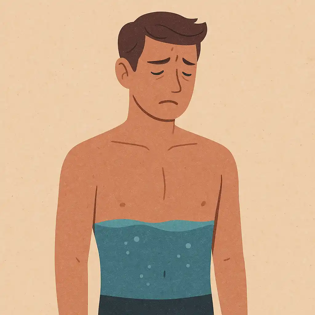 کم آبی بدن باعث خواب آلودگی است